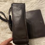 Perlina  Brown Crossbody size long 9”  wide 7” excellent condition Photo 9