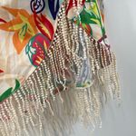 SheIn CURVE SXY Skirt Size 0XL Faux Wrap Fringe Beach Tropical Vacation Travel Photo 9