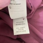 Paige Arabeth Cold-Shoulder Silk Blouse Purple Small Photo 7