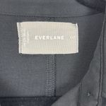 Everlane  The Luxe Cotton Shirtdress Long Sleeve Collar Black Women’s Size XXS Photo 4