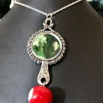 Disney Snow White  Mirror Apple Necklace New Photo 9