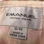 Emmanuel Ungaro Gingham Tweed Suit White Pink Orange Vintage Size undefined Photo 9