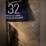 BDG Urban Outfitters  High Rise Cheeky Frayed Distressed Green Denim Shorts 32 Photo 5