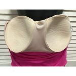 Merona Hot PInk One Piece Swimsuit Full Coverage Removable Strap Size M Photo 3