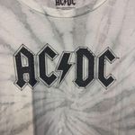 AC/DC Bedazzled Spell Out Logo Hard Rock Band Tie Dye 2X Photo 1