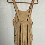 ASOS NWT Tan w/ Pink Stitching Shorts Overall Romper Size 4 Photo 1