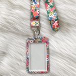 Floral lanyard with Id/ card holder Multiple Photo 3