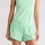 NWT FP Free People‎ Movement X Hatch righteous runsie XS Green Photo 0