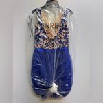 Sherri Hill  Royal Blue Lace Prom Dress Photo 1