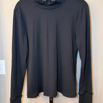 Peloton  Ribbed Long Sleeve Turtleneck Black‎ Size XL Photo 0