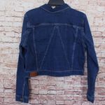 Calvin Klein  | Waist Length Blue Denim Jacket Photo 4