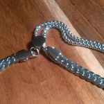 Curb Chain Lariat Stainless Steel Necklace (18 to 29 Inch) Photo 2