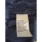 Madison Pullover Top ~ Cut Out V Back ~ Size Medium ~ Blue Photo 6