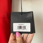 Mac Duggal  2630 Plunge Neck Embellished Cut Out Gown Red 6 Photo 5