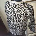 Forever 21  gray leopard spot size M pullover sweater Photo 1