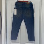 Wildfox Paint Splatter Distressed Baggy Crop Jeans in Da Vinci wash, NWT Photo 6