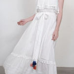 Trovata Birds of Paradis The Alana Sundress in Antique White NWT Sz. XS White Photo 0