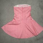 NWT Vintage 90s/Y2K Deadstock Strapless Pink and White Dress Size Medium Photo 1