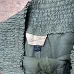 Universal Threads Universal Thread Womens XS‎ Green Smocked Waist Linen Blend Casual Shorts Photo 1