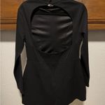 Lulu's Black Mini Dress Romper Size XL Photo 1