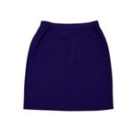 St. John Collection Marie Gray Skirt Womens 6 Purple Knit Old Money Quiet Luxury Photo 1