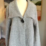 JM Collection  Sz 2X Knit Gray Oversized Open Cardigan Sweater Long‎ Sleeve Photo 0