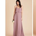 Birdy Grey NWT Gwennie Bridesmaid Dress Women’s Size XS Dark Mauve Chiffon Photo 4