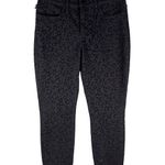 Rock & Republic Kashmiere Mid Rise Legging 8M Black Cheetah Got Flocked New Photo 10