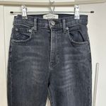 Reformation Denim Black High & Skinny Crop Jeans in Avalon Wash, Size 24, EUC Photo 4