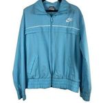 Nike VTG  Baby Blue Lightweight Full Zip Track Activewear Jacket XL Photo 0