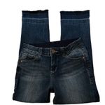 Jag jeans JAG Mid Rise Straight Leg Let Down Raw Hem, Sz 4/26 Photo 5