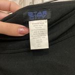 Star City Black Mini Skirt with Piping Detail Photo 4