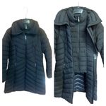 DKNY Bib Puffer Coat Black Sz S NWT Photo 1