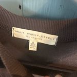 Truly Madly Deeply  Dark Brown Tee | Size Small Photo 1