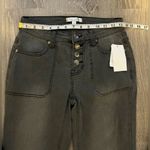 Daily Thread Charcoal Grey Wash Bootcut/Flare Jeans Size 0 Button Fly NWT Gray Photo 1