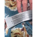 BOG Collective Teal Floral Print Jumpsuit Spaghetti Strap Size M Blue Size M Photo 6