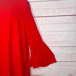 Mittoshop New | Women’s  Scalloped Red Dress | Large Photo 1