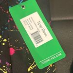 Tipsy Elves  Women Leggings Size Medium Paint Splatter Leggings 90s Novelty Photo 2