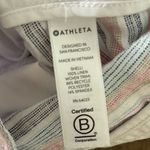 Athleta cabo beachside linen striped shorts Photo 5