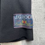 J.G. Hook Cashmere Blend Blazer Womens 12 Black Wool Jacket Classic Workwear Photo 4