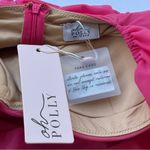 Oh Polly  Pink Dress with Beige Lining Sz 8 NWT Photo 4