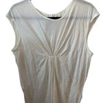 Free People Beach Cream Size XS 100% Cotton Unfinished Hem Maxi Cover-Up. Photo 2