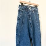 Penny Black High Waist Tapered Jean in Medium Wash Size 4 Blue Photo 1