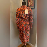 Ulla Johnson Taiana floral printed midi dress- NWT- Amaryllis. Size 4 Photo 8