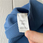 Aritzia  Babaton Sculpt Knit Criss Cross Bodycon Mini Dress Blue Size 2XS Photo 8