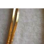 Source Unknown In Vouge Double Strand Gold Tone 4 3/4"Long Dangle Chain Post/Stud Earrings Photo 1