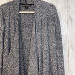 Barefoot Dreams ‎ Cardigan S/M Gray Cascade Front Bamboo Chic Lite Lounge Street Photo 1