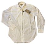 Burberry NWT London 12 UK 14 Uniform White Tuxedo Shirt Blouse Button Down Up Photo 2