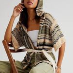 Free People Desert Palm Wrap Cardi Sz M Photo 1