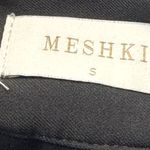 Meshki  Jemima Straight Legs Wide Leg Pants Dark Grey Size Small EUC #5701 Photo 5